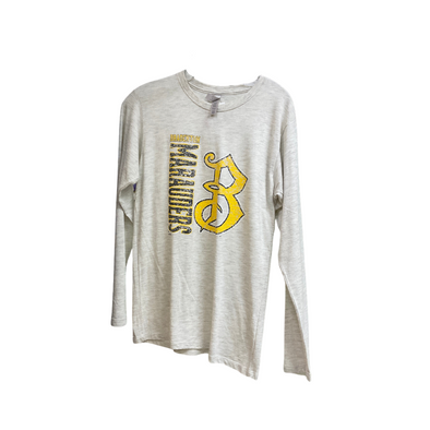 Bradenton Marauders Oatmeal Long Sleeve Shirt