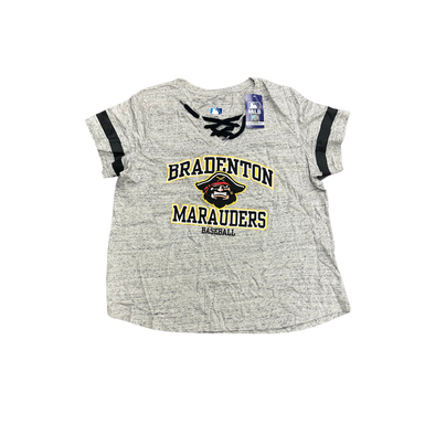 Bradenton Marauders Plus Womens Shirt- Grey