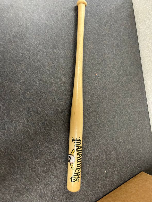 Bradenton Marauders Skull & Crossbats Mini Bat