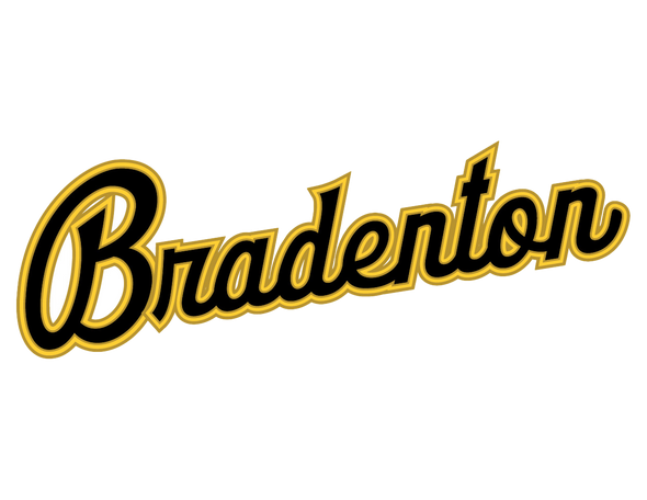 Bradenton Script Logo Pin
