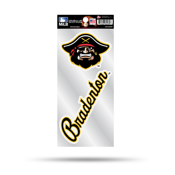 Bradenton Marauders Sticker Set