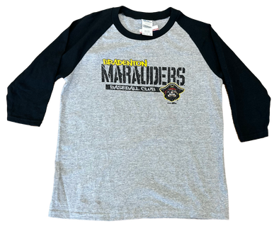 Kids Bradenton Marauders Baseball Club Raglan