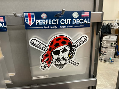 Pittsburgh Pirates Skull Static Decal