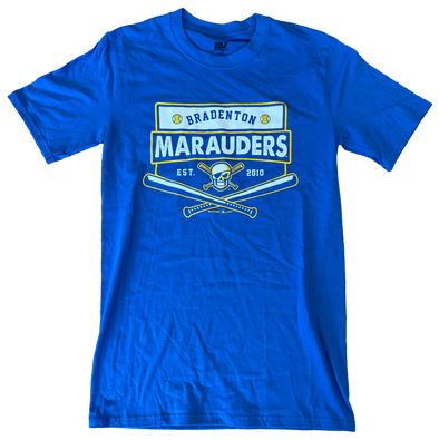 Bradenton Marauders MV Sport Royal Blue Tee