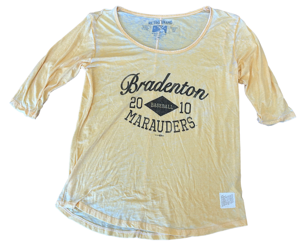 Retro Brand Relaxed Henley Gold