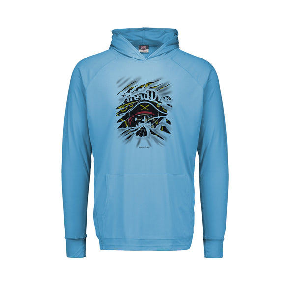 Bradenton Marauders Sunproof Hooded Long Sleeve