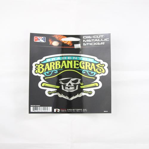 Bradenton Barbanegras Metallic Sticker